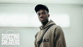 Eddie Nketiah Goes Shopping for Sneakers at Kick Game