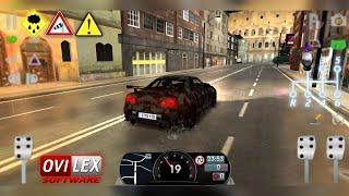 Driving School Sim 2020 - GamePlay #20 Rainy Weather FULL Tour of Rome Update Map MANUAL CLUTCH