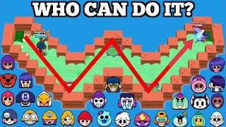 Who Can Make It Without Moving? All 80 Brawlers Challenge