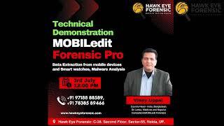 Live A Session with MOBILedit Forensic International Technical Team