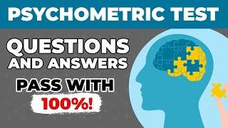 How to Pass Psychometric Test Questions and Answers - Pass with 100 percent