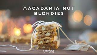 Macadamia Nut Blondies  Edible Gifts