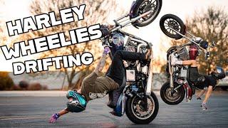 HARLEY WHEELIES AND DRIFTING  2024 