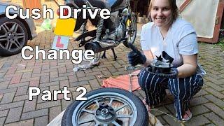 Yamaha YBR Custom - Cush Drive Change Part 2