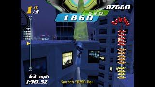 SSX Tricky - Merqury City Meltdown Race No Restrictions - 150.89 TAS