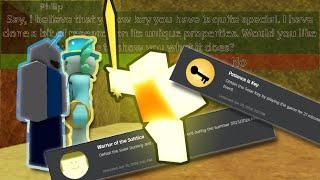 How To Get The Solar Sword AND The Warrior of the Solstice Badge In Roblox BUDS