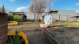 629 ЖИЗНЬ В РОССИИ. Нашли ПАРНЕЙ  СТРЕСС на ОГОРОДЕ  Вышли всей Семьёй  Ялуторовск. Сибирь 