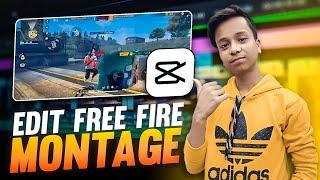 How To Edit Free Fire Gaming Videos On Android  Edit Free Fire Montage In Capcut