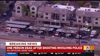 Suspect killed in police shooting in Mesa no officers hurt