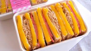 แซนวิชโบราณแบบกล่อง ทำง่ายขายดี หรือจะทำแค่น้ำสลัดขายก็ขายดีมาก Thai Sandwich Recipe