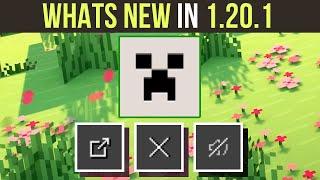 Whats New In Minecraft 1.20.1 - New Logos Buttons & Ambiance