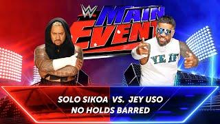 WWE 2K24  Solo Sikoa vs. Jey Uso  No Holds Barred Match @ Payback