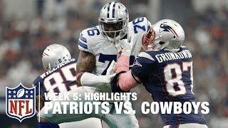 Patriots vs. Cowboys  Week 5 Highlights  NFL