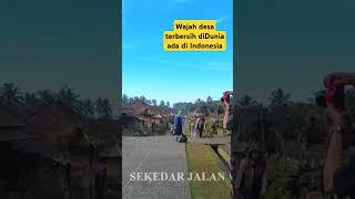 Bangga️desa terbersih diDunia ternyata ada di indonesia #shorts #walking #bali #baliindonesia