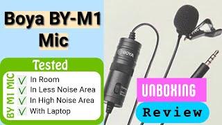 Boya M1 Mic Unboxing & Review  Boya Mic Review  Most Viewed Video on Youtube #unboxing #review