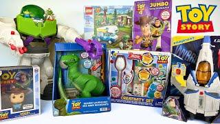 Pixar Toy Story Collection Unboxing Review  Talking & Walking Rex  Buzz Lightyear Robot Playset