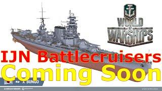 World of Warships- Japanese Battlecruisers Are FINALLY Coming Soon
