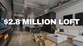 Inside The Ultimate Toronto Loft Full Tour of Toronto’s Hottest 2.8 Million Dollar Condo