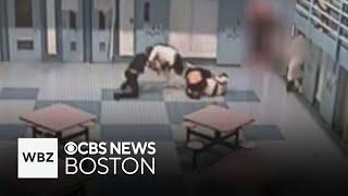 Video shows correction officers stabbed in Massachusetts prison