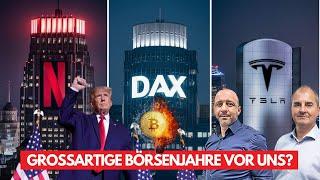 Bullenmarkt weiter intakt DAX  Netflix  DOW JONES  Bitcoin politische Kraft