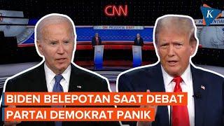 Tergagap di Hadapan Trump Penampilan Biden di Debat Capres Bikin Panik Demokrat