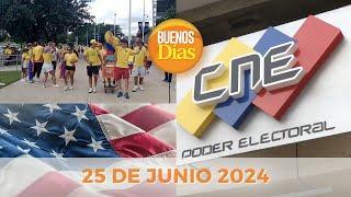 Noticias en la Mañana en Vivo ️ Buenos Días Martes 25 de Junio de 2024 - Venezuela