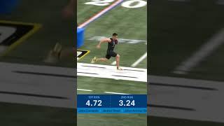 Matt Araiza 40 yard dash - Like and subscribe for more NFL content