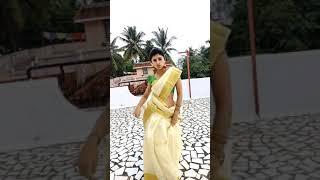 Eruma Saani Harija hot saree navel show in slowmotion part 2