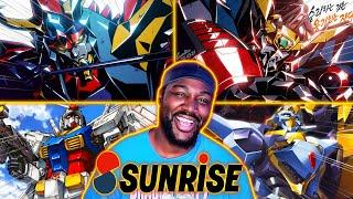 Reacting to All Sunrise Mecha Robot Openings 1975 - 2024 OP Reaction