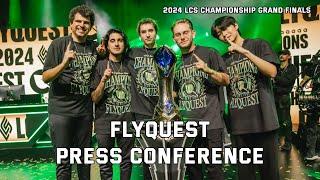 FlyQuest Press Conference vs Team Liquid  LCS 2024 Summer Finals