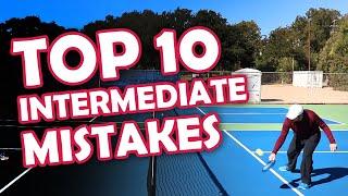 Top 10 most common intermediate pickleball mistakes and how to fix them