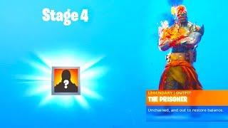 The New PRISONER Skin STAGE 4 LOCATION In Fortnite How To Unlock Stage 4 PRISONER Skin