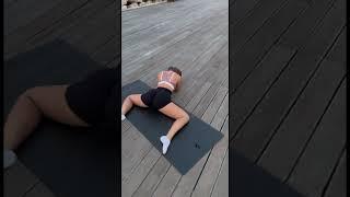yoga on the beach with a wonderful view of the sunset sky  Yoga Art challenges Try on skirt