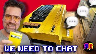 Texting on an 80s Computer? Chat64