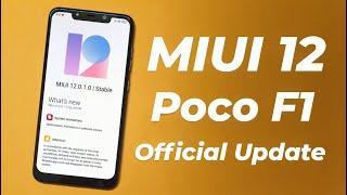 Poco F1 MIUI 12 Official Update Review  Features & Download