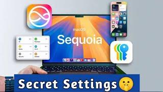 macOS Sequoia Settings Which Make a Difference  mac OS  macOS Sequoia