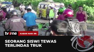 Tragis Siswi SMA di Medan Tewas Terlindas Truk Bermuatan Kayu  Kabar Hari Ini tvOne