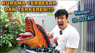 SEGEDE SAPI INI MAN UNBOXING STATUE KURAMA EKOR 9 TERBESAR + ACTION FIGURE NARUTO BENER2 SERU