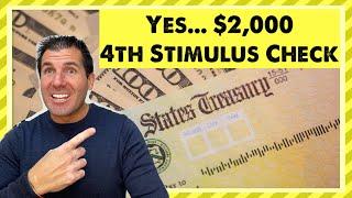 Yes... $2000 4th Stimulus Check - Social Security SSDI SSI Seniors Low Income if Approved
