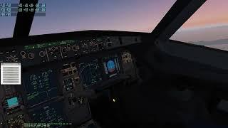 124th ATC  test flight  inside the A319 by Toliss