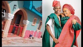 No. 1 Abusive Yoruba ActorSisi Quadri Becomes A Landlord Check Out His Massive House