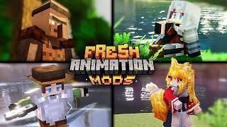 TOP 20 Minecraft Mods With Fresh Animations Ep. 2 New & Unique