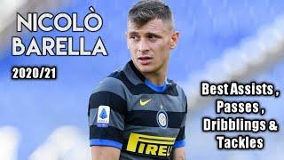 Nicolò Barella  ● 202021  ● Amazing Volley vs Cagliari  ● Best Attacking & Defensive Skills