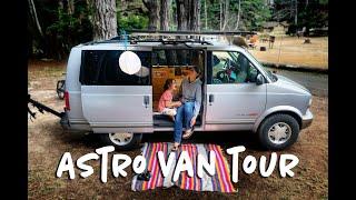 1999 Astro Van AWD Camper Tour An affordable AWD van for everyone