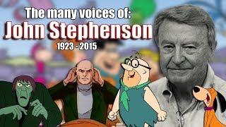 Many Voices of John Stephenson Flintstones  Scooby-Doo  Fantastic Four ... AND MORE