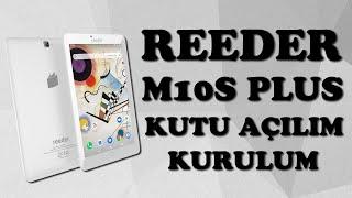 Reeder M10S Plus Kutu Açılım Kurulum İnceleme