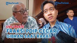  Gibran Dicecar Fraksi PDIP saat Rapat Paripurna DPRD Solo Dihujani Interupsi Tajam Honda Hendarto