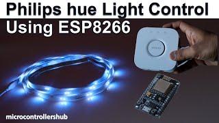 Philips Hue Light Control Using Arduino  Home Automation  Smart IoT  Nodemcu
