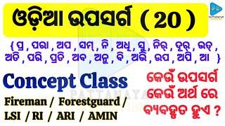 Odia Grammar Upasarga Concept Class ଓଡ଼ିଆ ଉପସର୍ଗUpasarga Concept Class by @PATTANAYAKEDUCATION