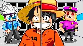 Luffy Escapes 100 EVIL Prisons in Roblox FULL MOVIE